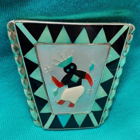 Tony Ohmsattie Zuni Bolo